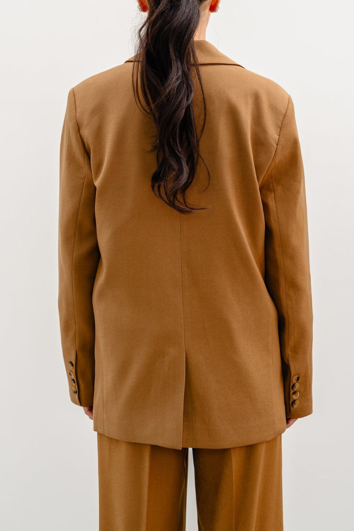 CAMEL TAILORED BLAZER