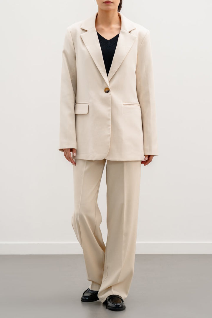 IVORY TAILORED BLAZER