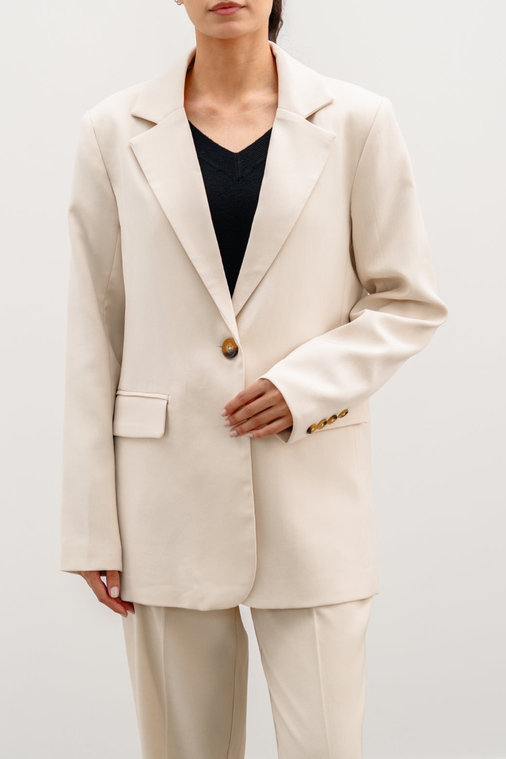 IVORY TAILORED BLAZER