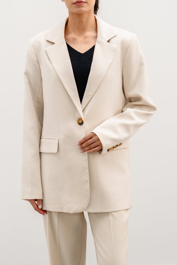 IVORY TAILORED BLAZER