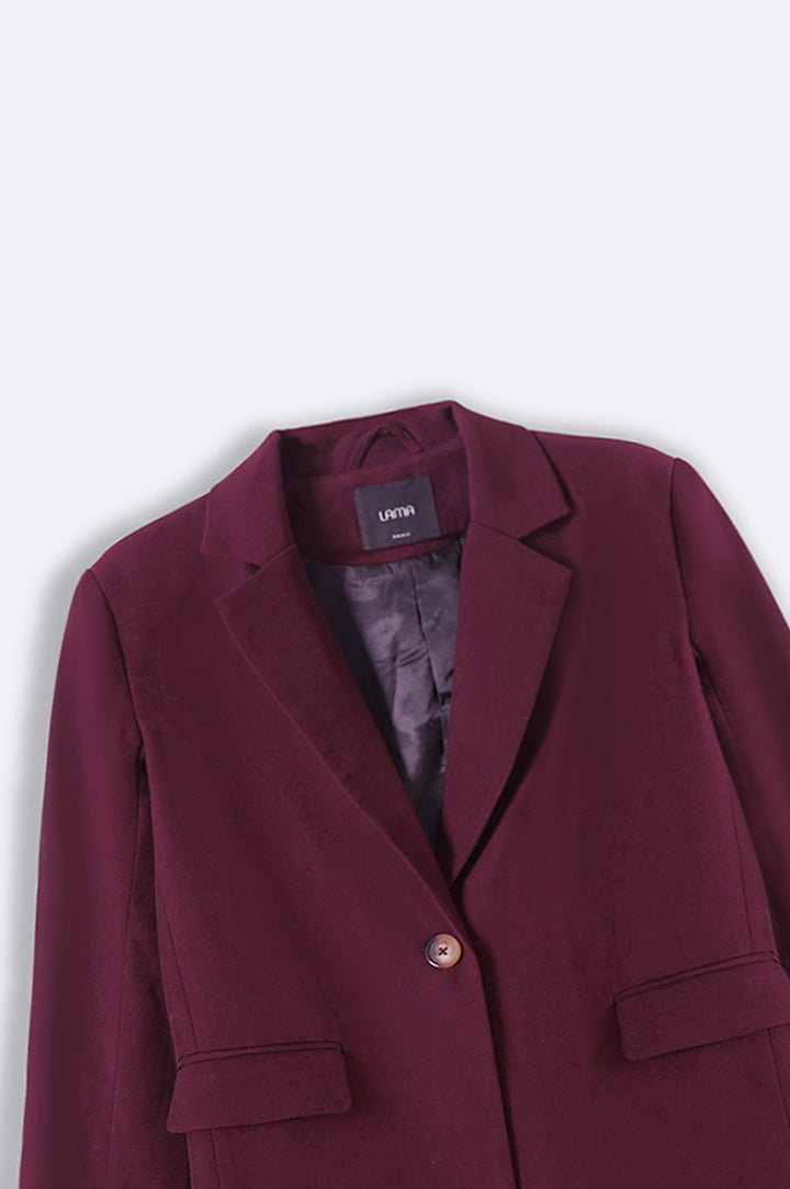 BURGUNDY WOMAN TRUE BODY BLAZERS