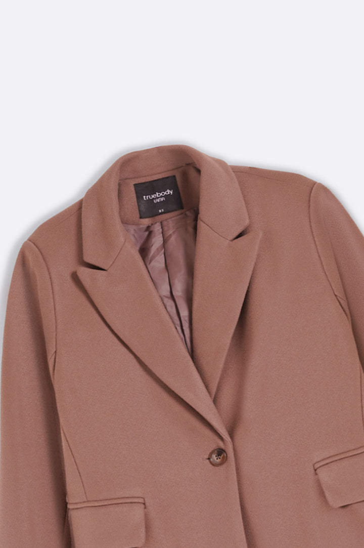 TAUPE WOMAN TRUE BODY COATS