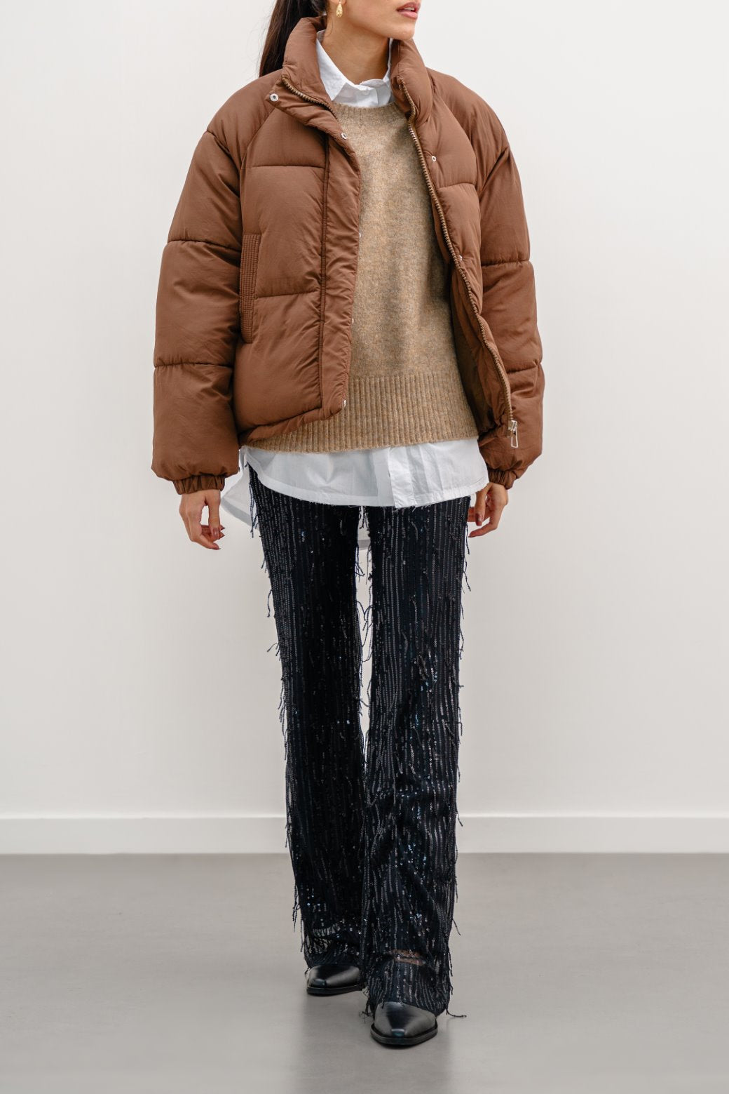 SHORT PUFFER JACKET