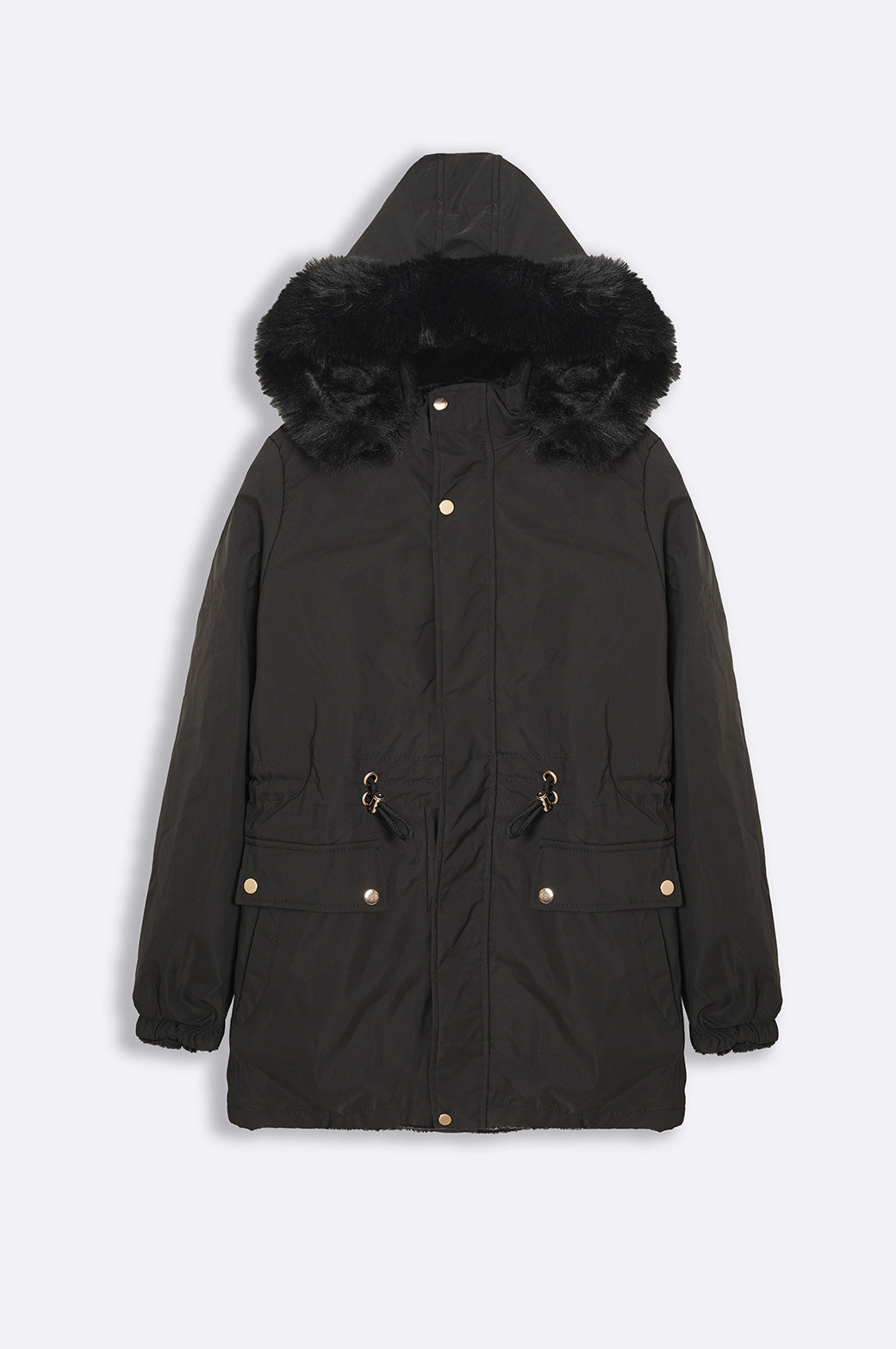 BLACK ARCTIC PUFFER JACKET