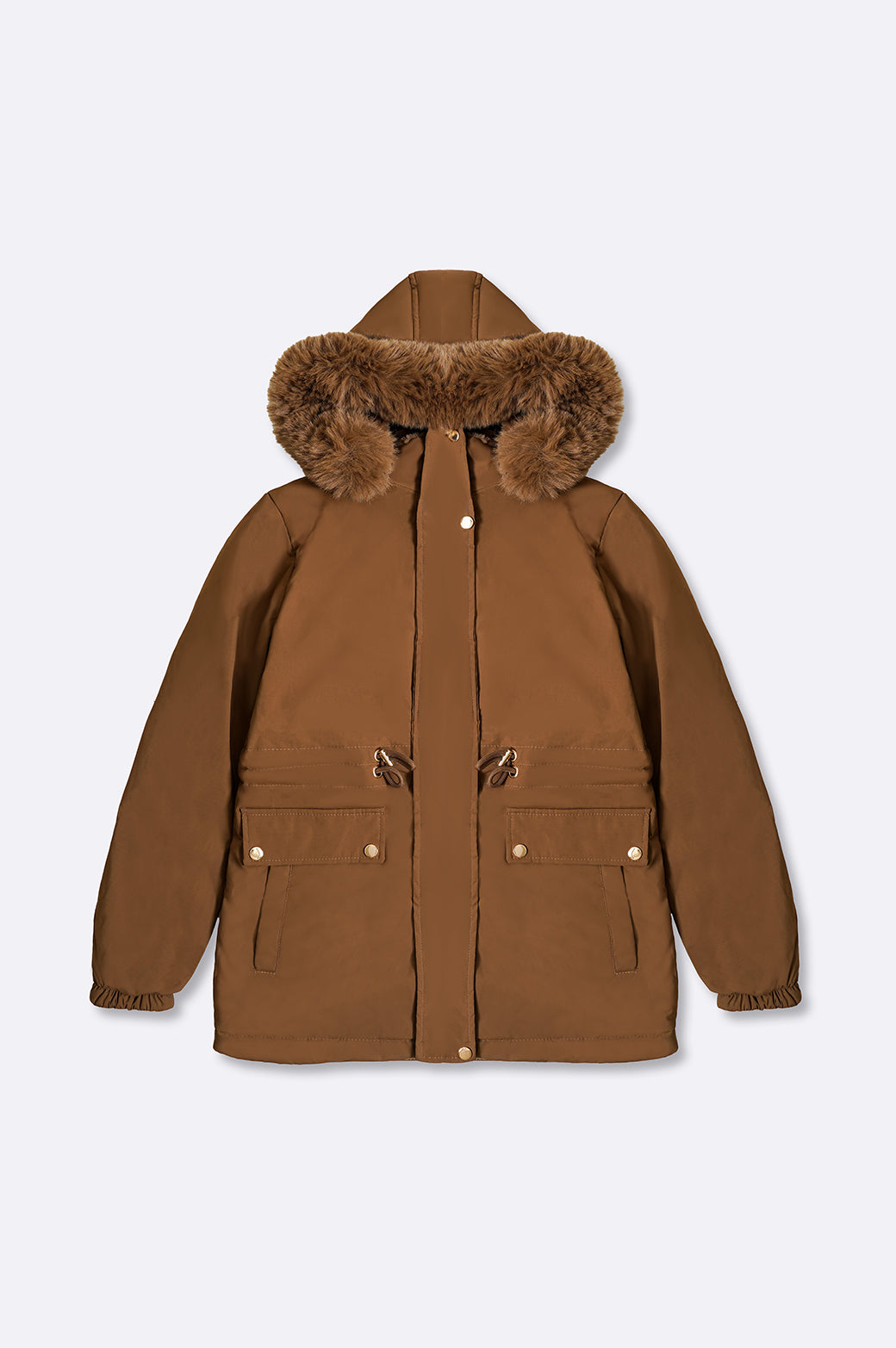 COFFEE ARCTIC PUFFER JACKET