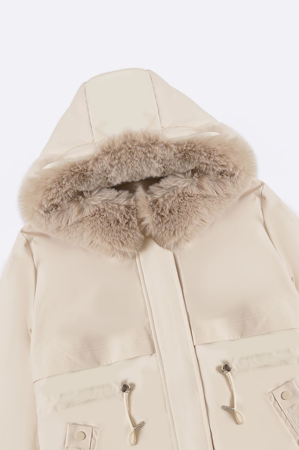 HOODED PUFFER JACKET