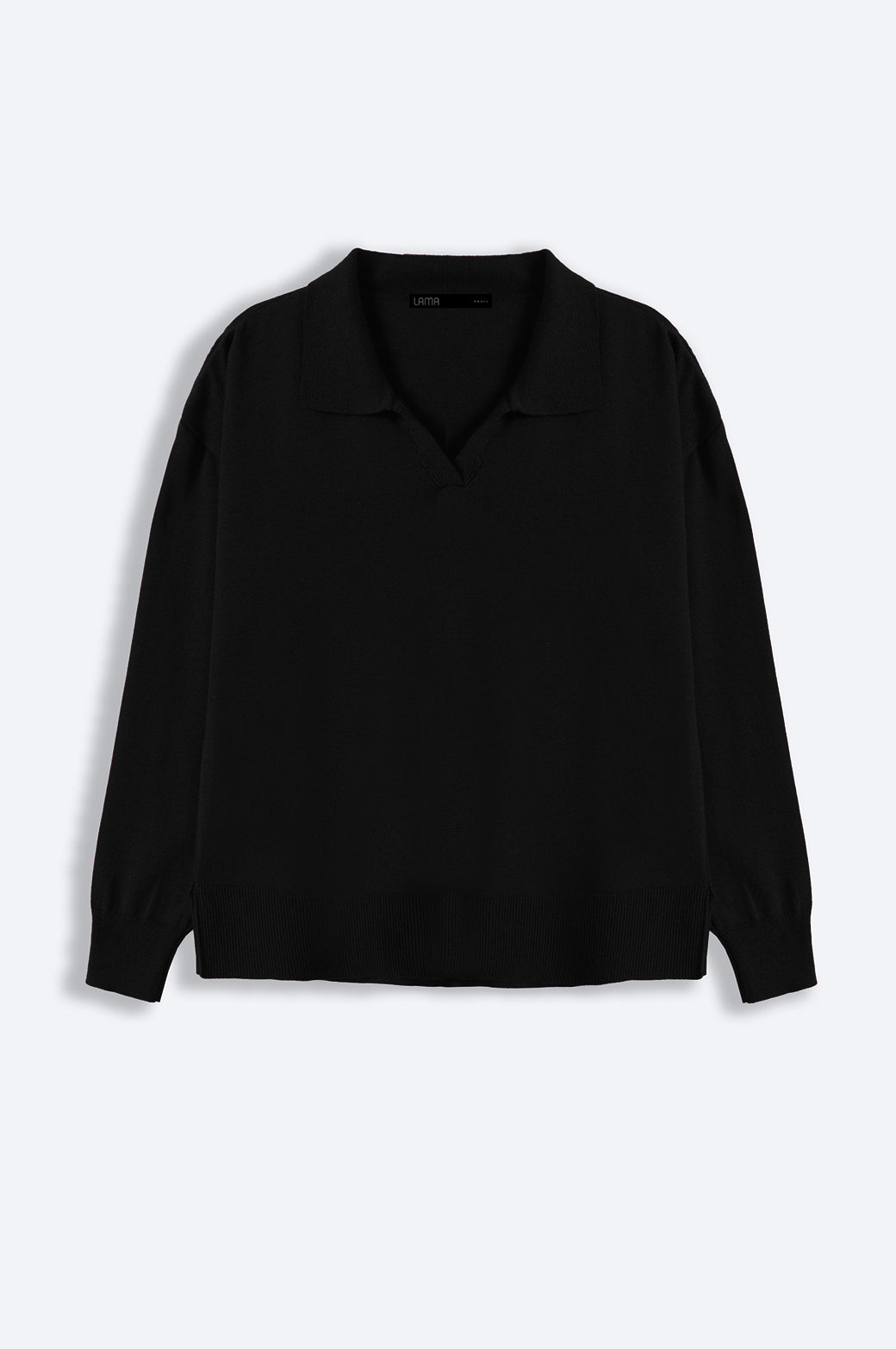 BLACK MICHIGAN POLO JUMPER