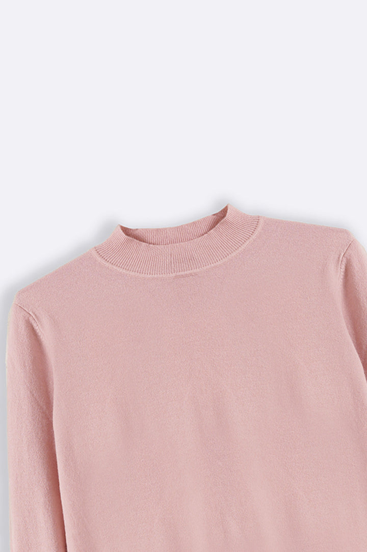 PINK SOFT KNITTED SWEATER