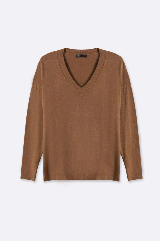 HOMEBODY V-NECK SWEATER
