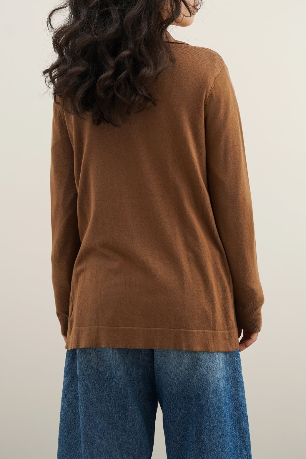 CAMEL LIGHTWEIGHT DAILY CARDIGAN