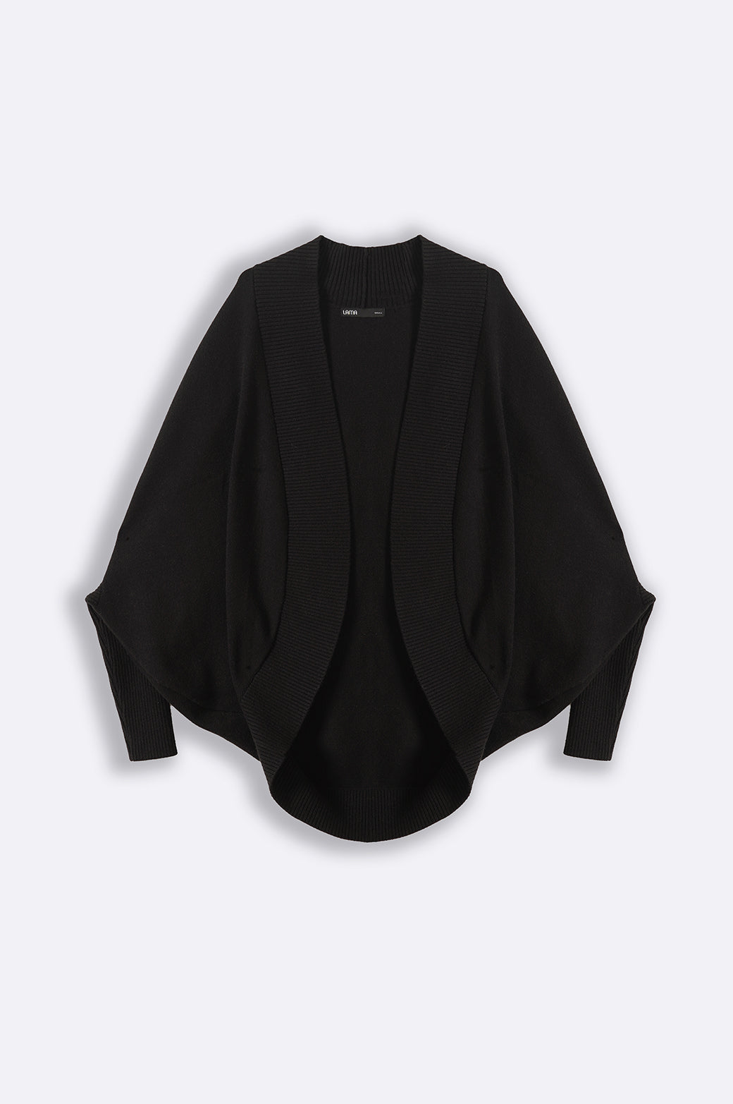 BLACK LUXE SHRUG CARDIGAN