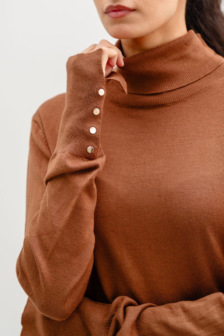 COFFEE CLASSIC ROLLNECK SWEATER