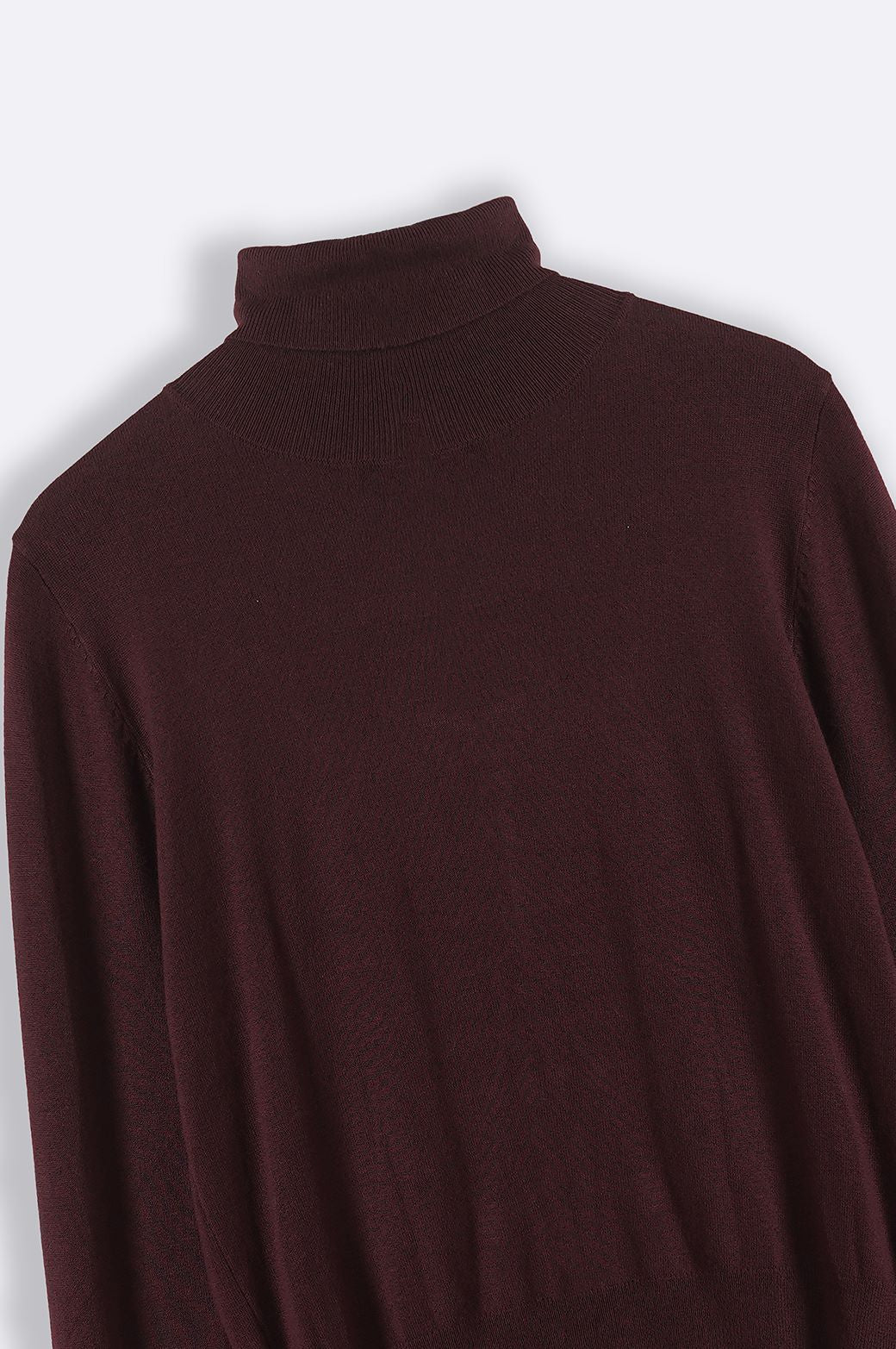 WINE CLASSIC ROLLNECK SWEATER