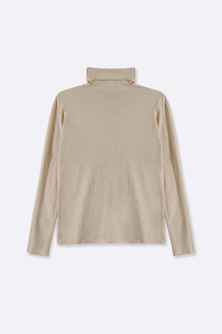 BEIGE LIGHTWEIGHT SWEATER TOP