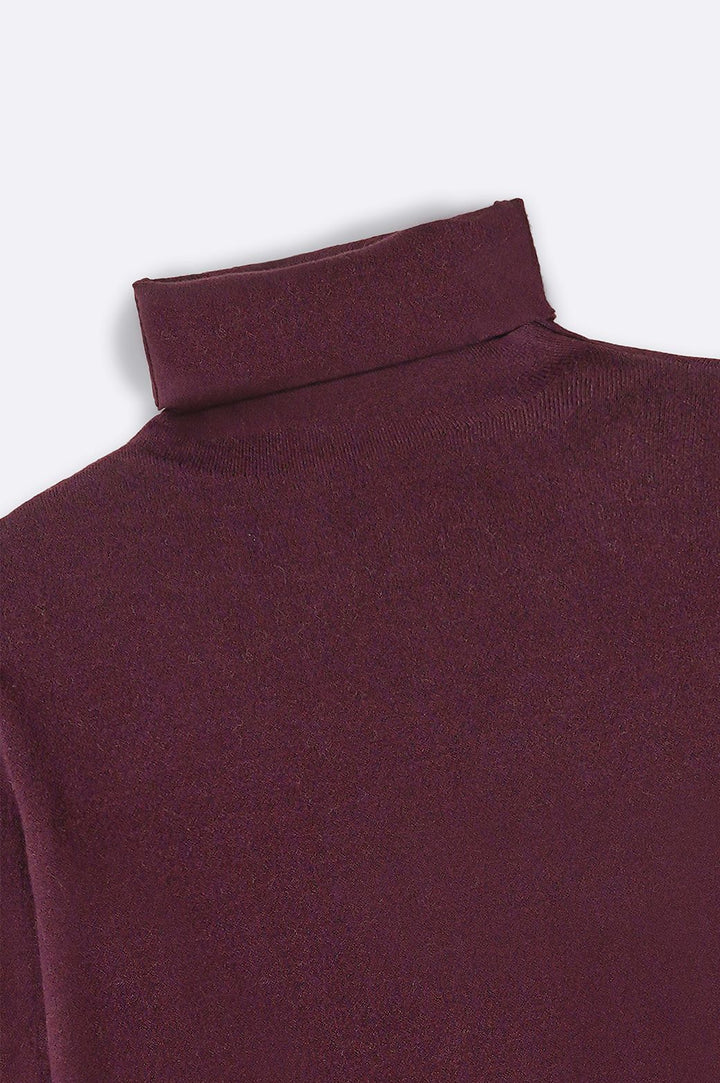 WINE LIGHTWEIGHT SWEATER TOP