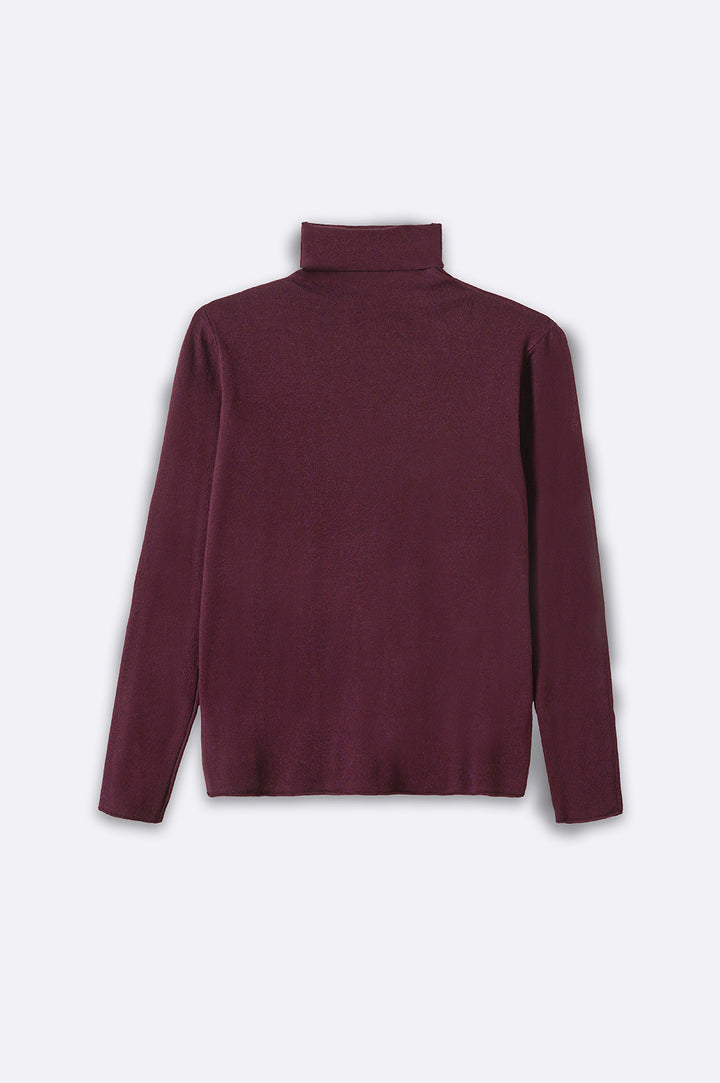 WINE LIGHTWEIGHT SWEATER TOP