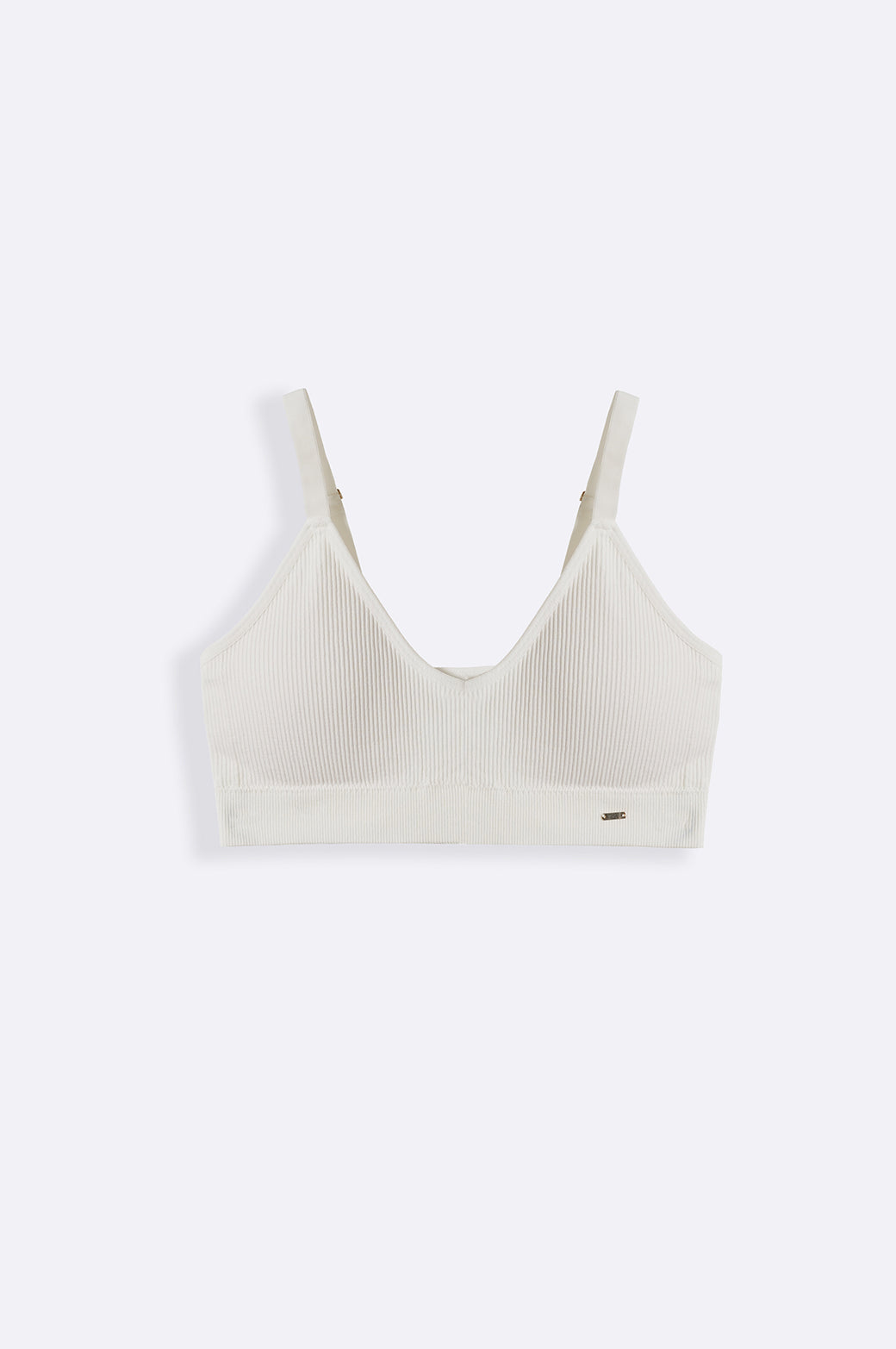 CREAM LIGHTLY PADDED BRALETTE