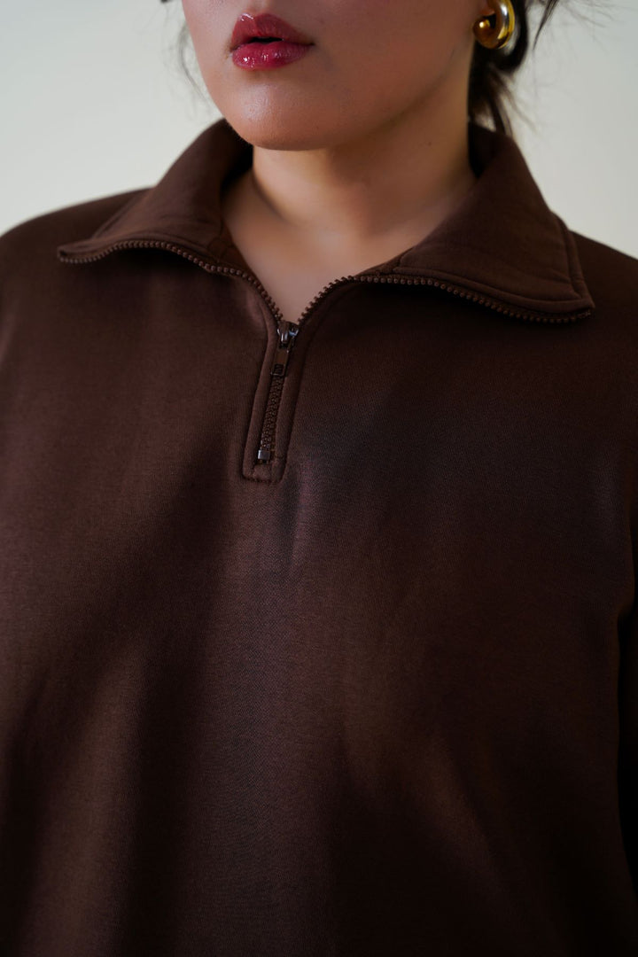 CURVE NEOPRENE SWEATERSHIRT