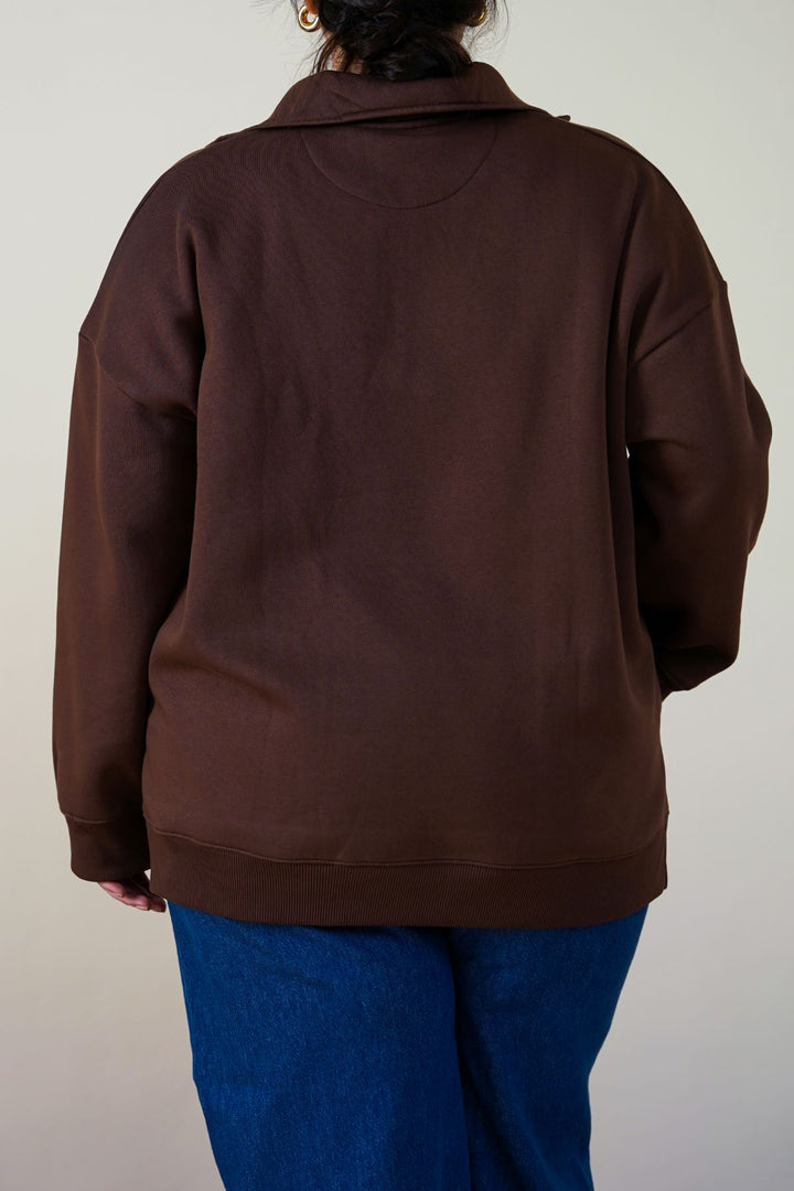CURVE NEOPRENE SWEATERSHIRT