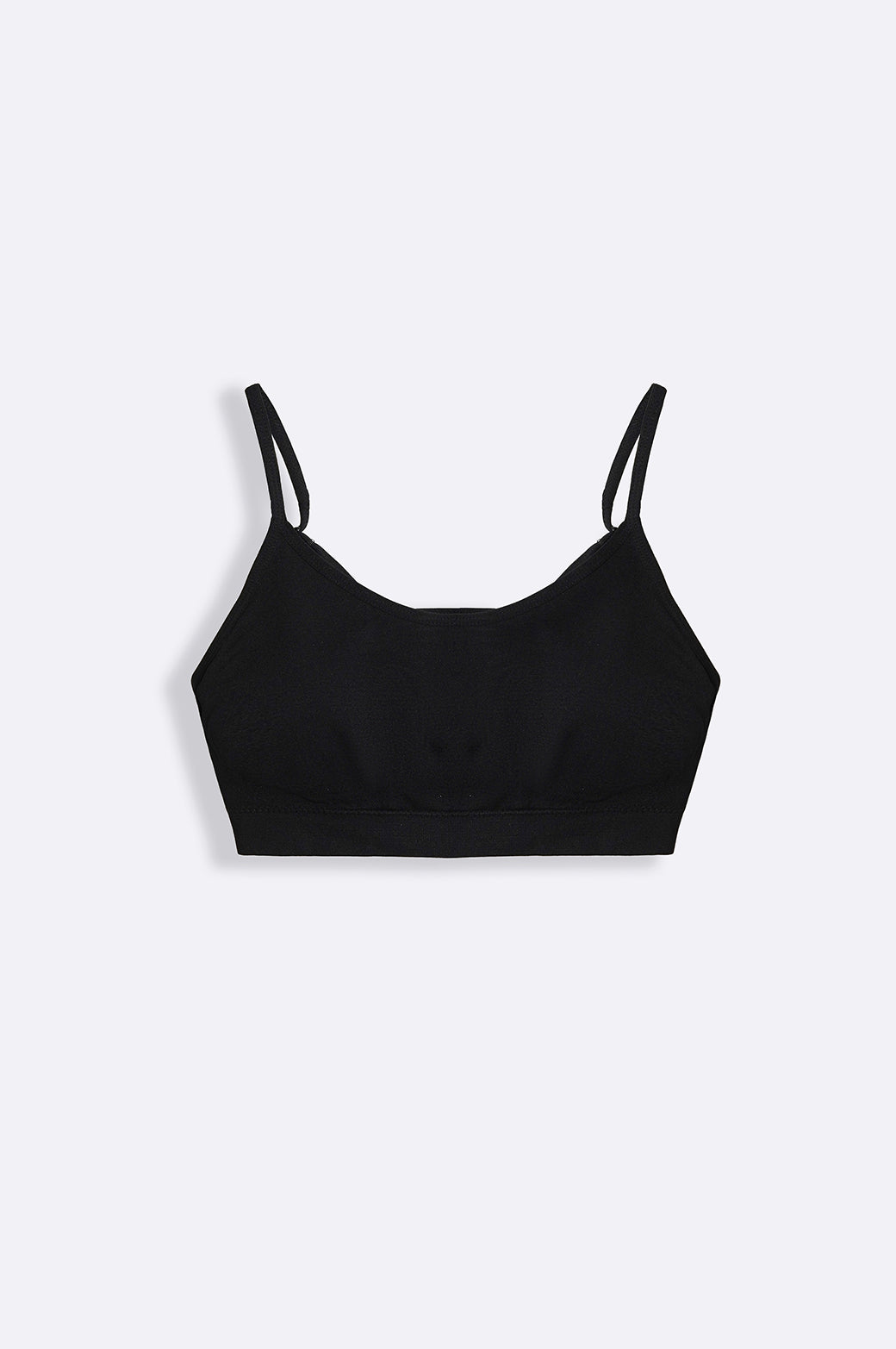 BLACK EVERYDAY PADDED BRALETTE