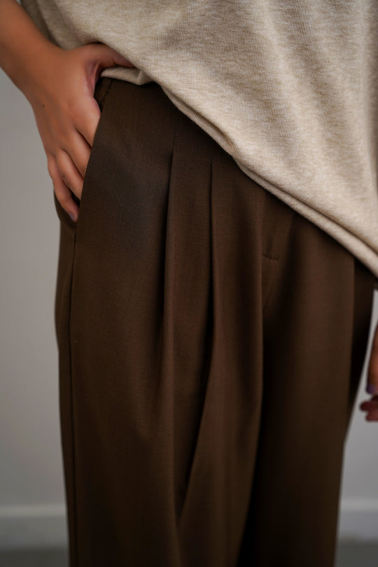 WORKDAY PLEATED PANTS