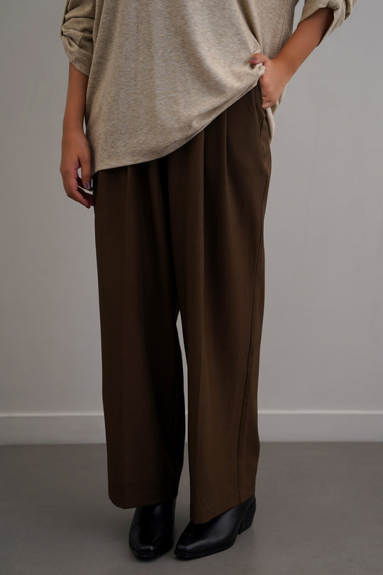 WORKDAY PLEATED PANTS