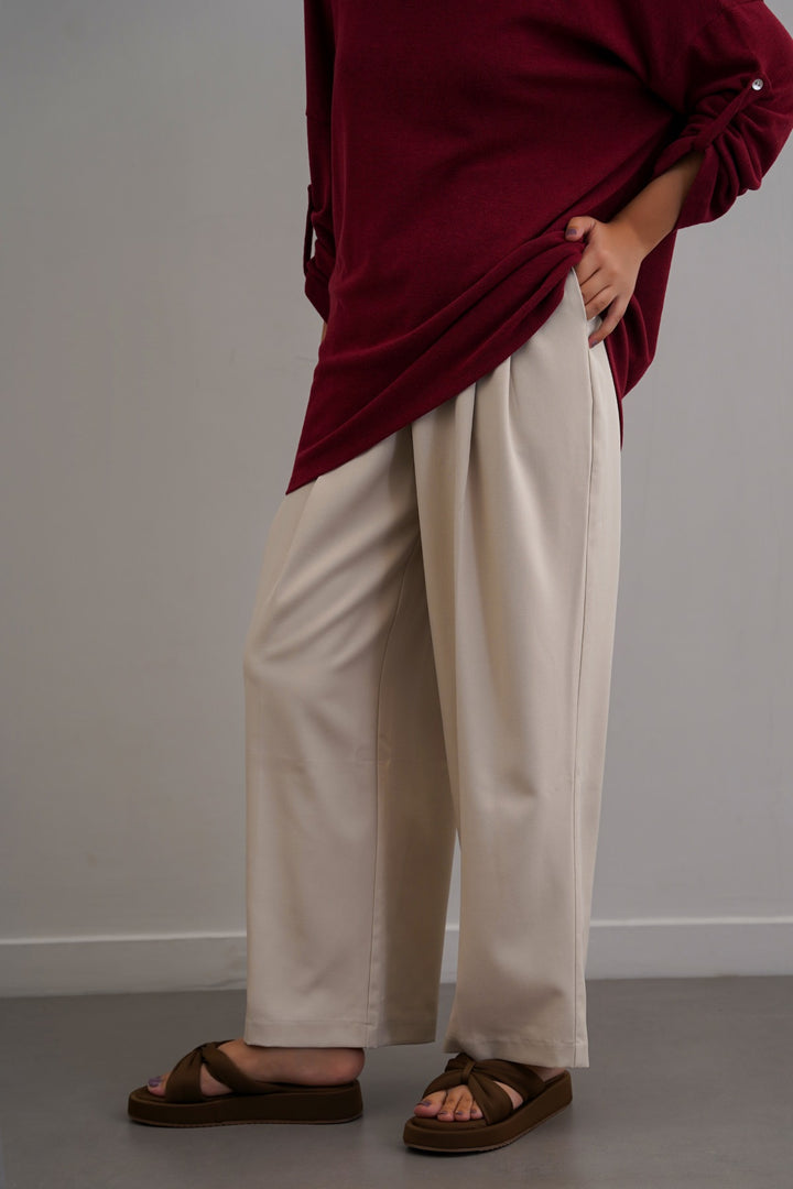 WORKDAY PLEATED PANTS