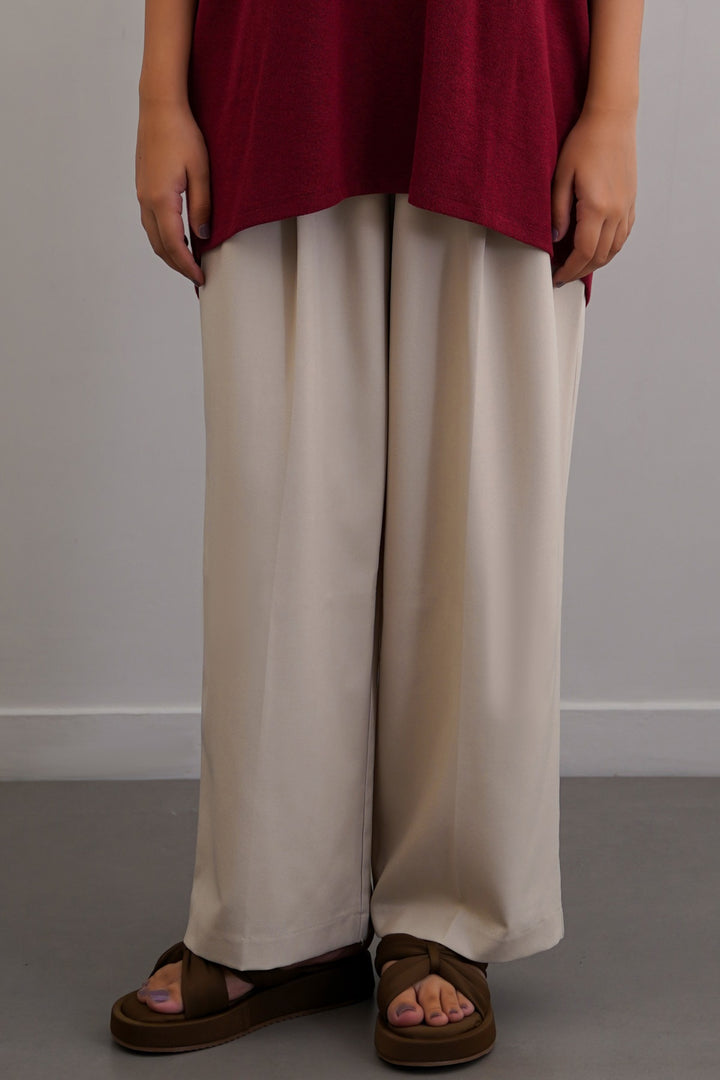 WORKDAY PLEATED PANTS