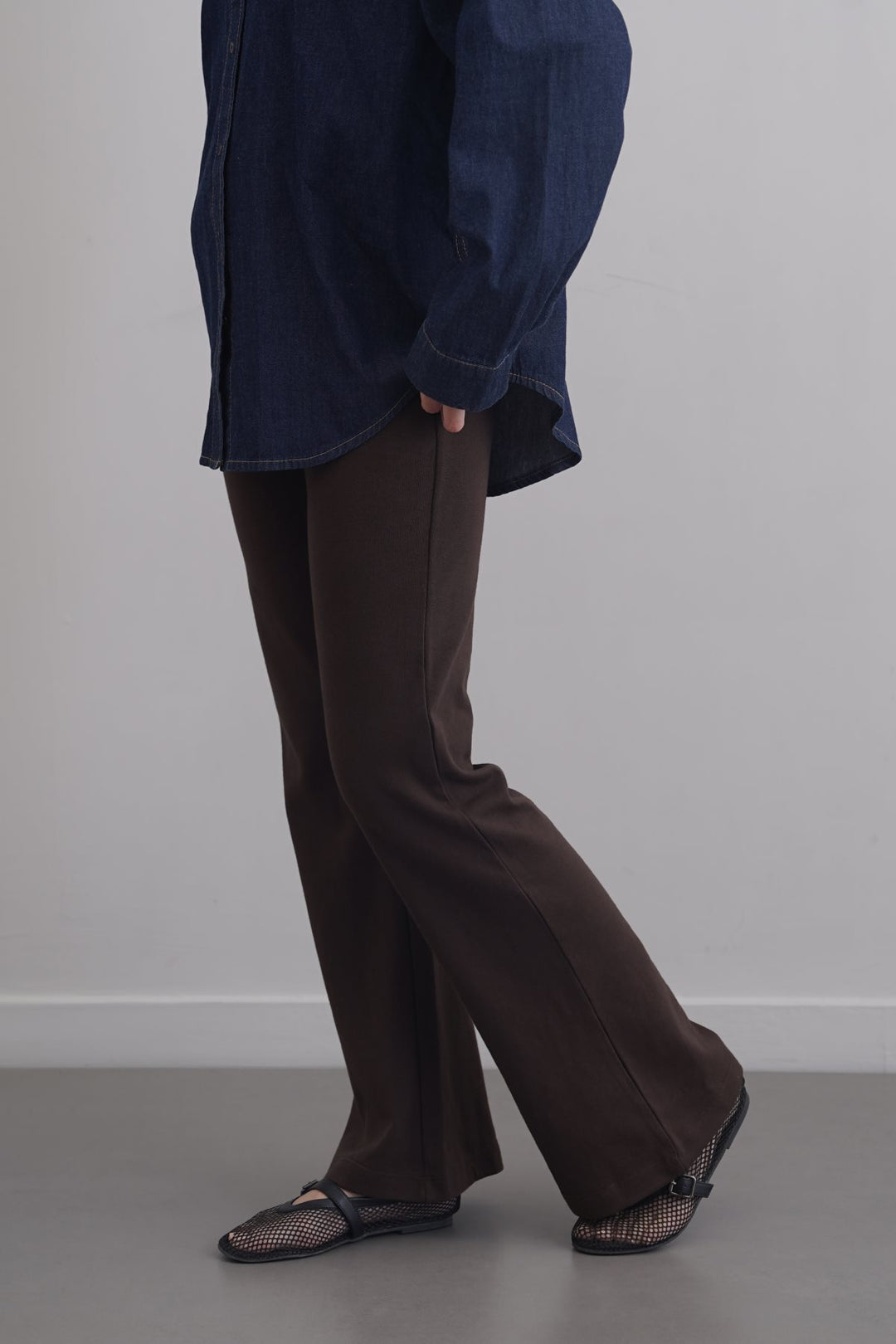 BROWN STUDIO YOGA PANTS