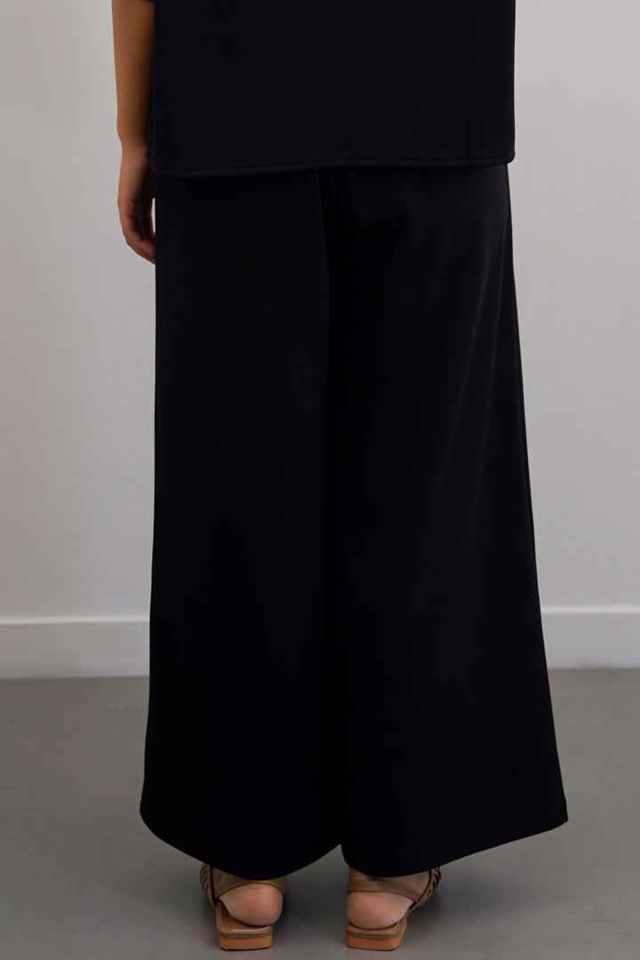 TWILL TEXTURED CULOTTES