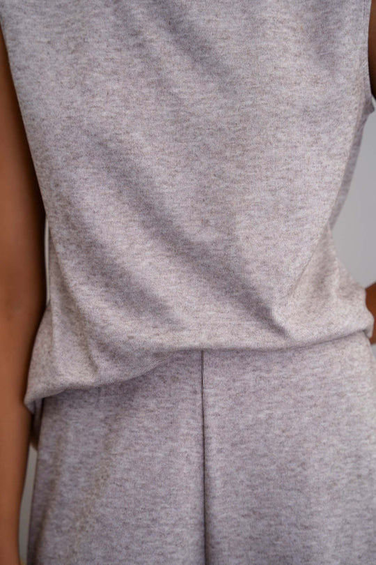 OAT WHITE CLOUD STRETCHY PANTS