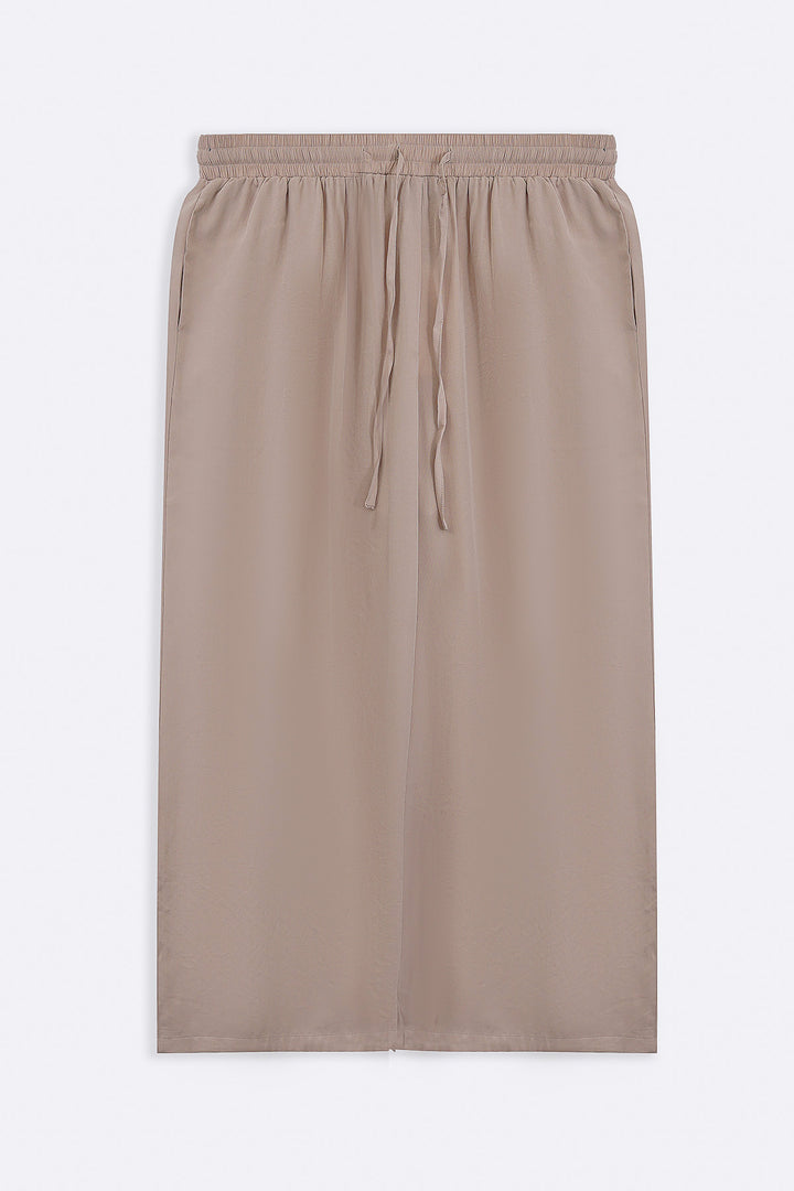 SLEEK SILK TROUSERS