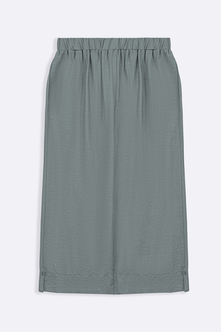 GREEN CRUISE FLOWY CULOTTES
