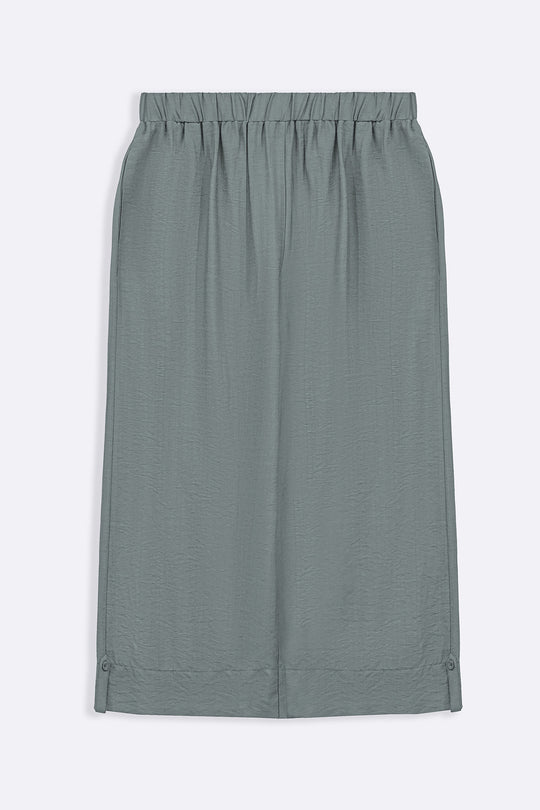 GREEN CRUISE FLOWY CULOTTES