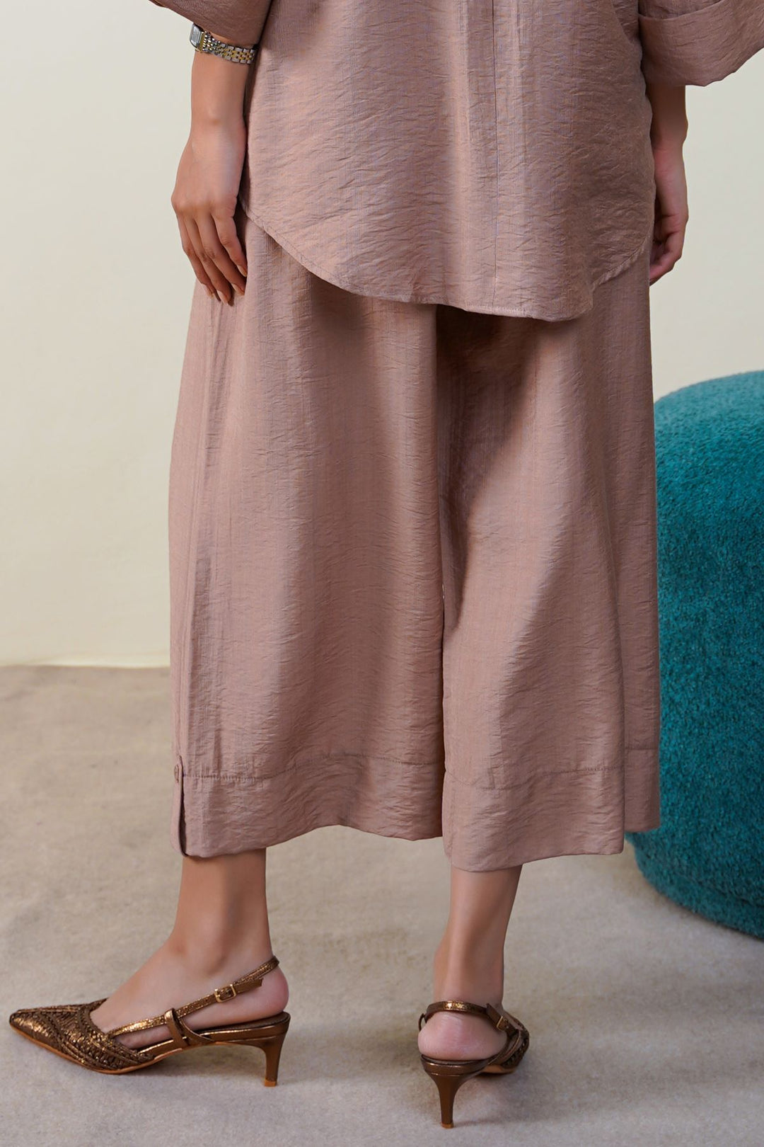 MOCHA CRUISE FLOWY CULOTTES