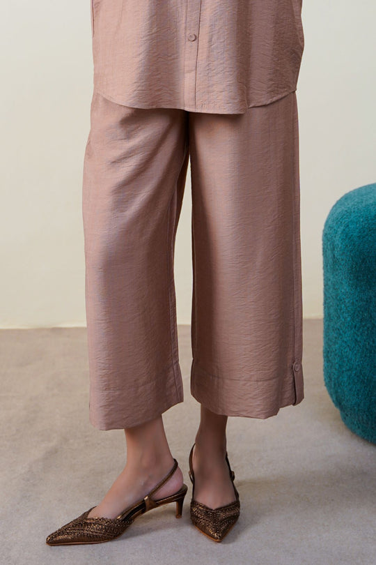 MOCHA CRUISE FLOWY CULOTTES