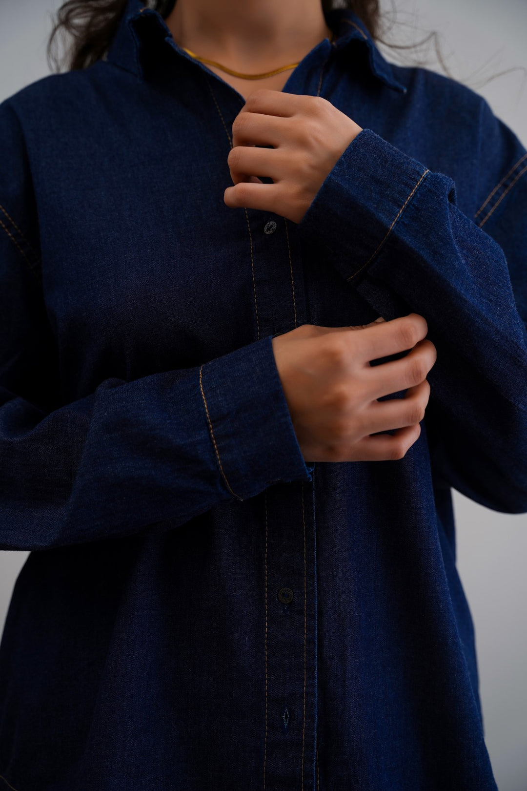 RELAXED DENIM SHIRT