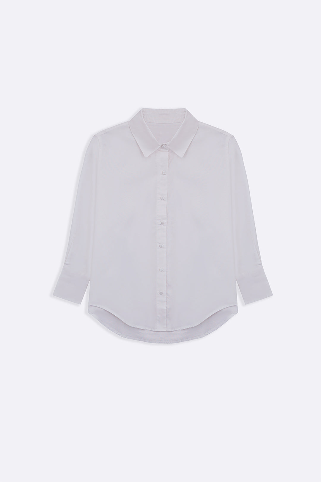 WHITE THE MEANS-BUSINESS SHIRT
