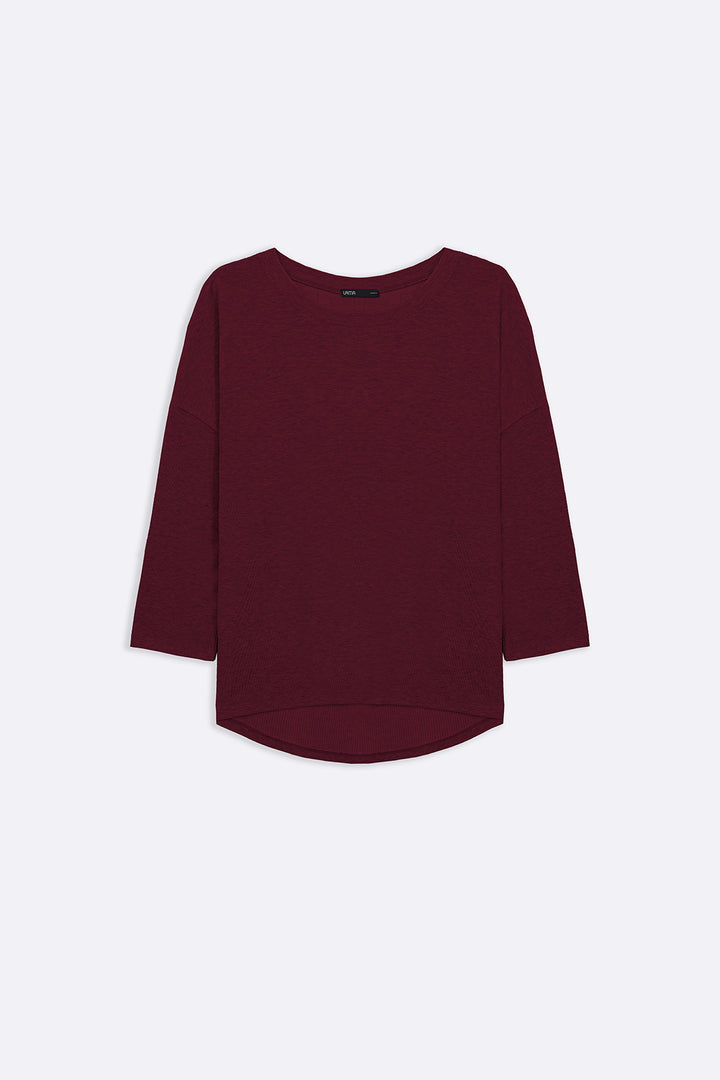 MAROON AUTUMN WHISPER TEE