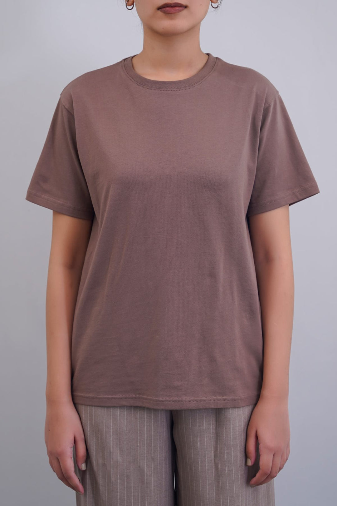 BROWN REGULAR CLASSIC TEE