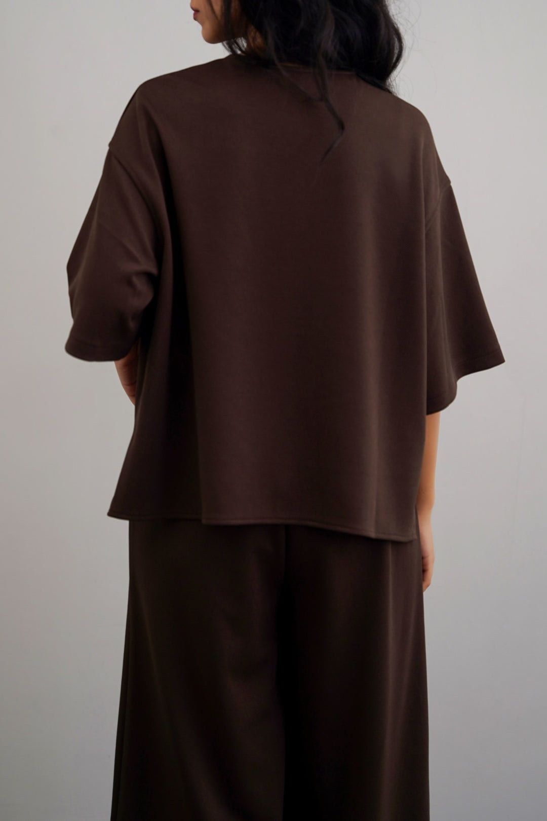 TWILL TEXTURED BLOUSE
