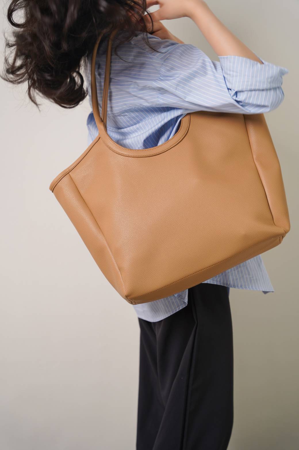 KHAKI WORK TOTE