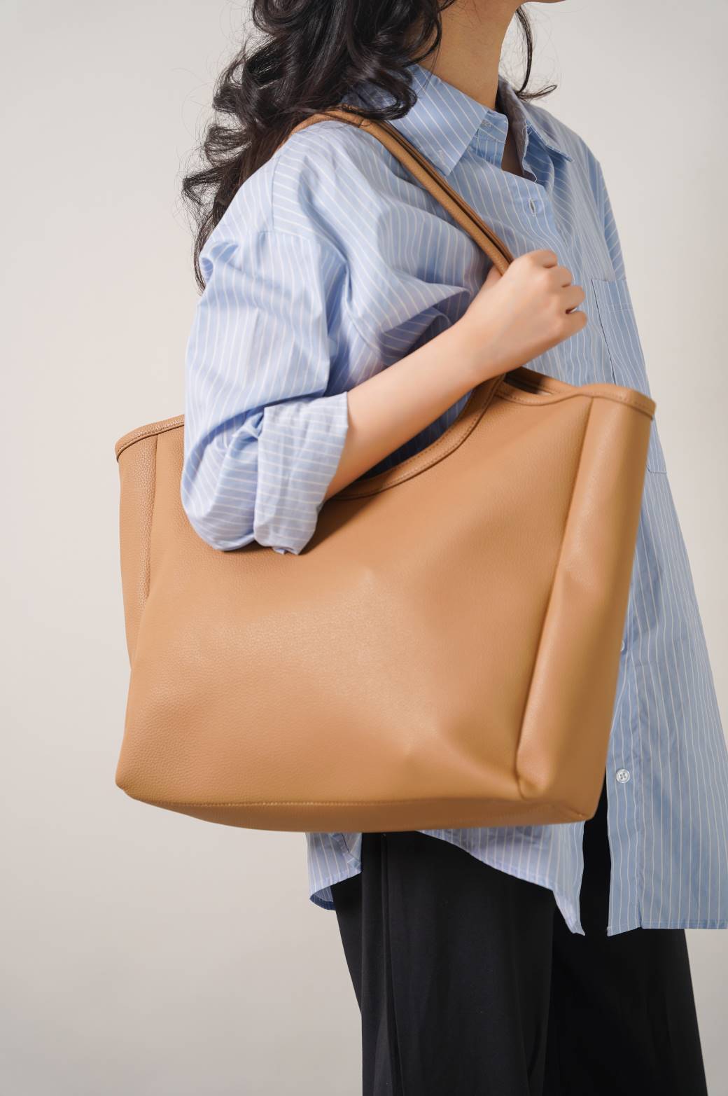 KHAKI WORK TOTE
