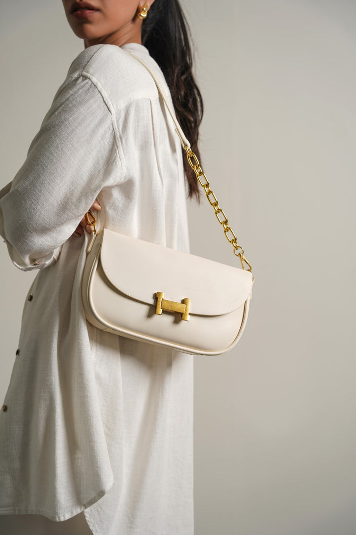 CREAM STATEMENT BAG