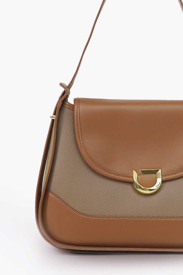 BROWN CITY SHOULDER BAG