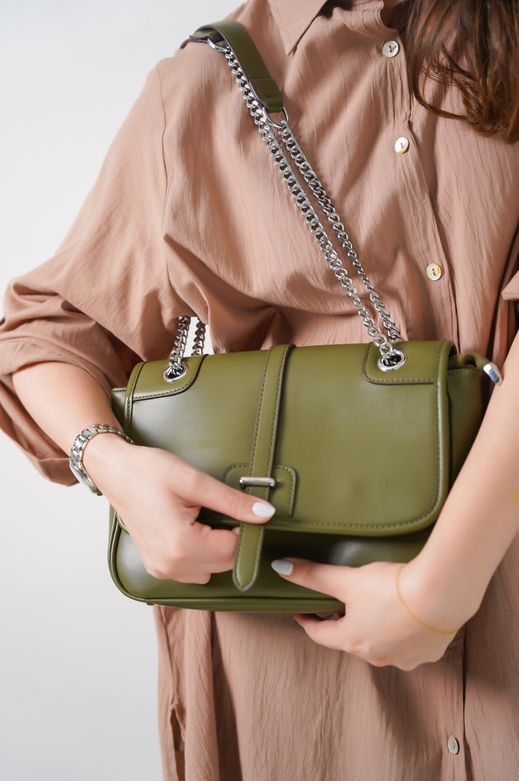 OLIVE BILLIE SHOULDER BAG