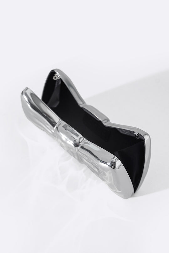 SILVER MOVIE PREMIERE CLUTCH