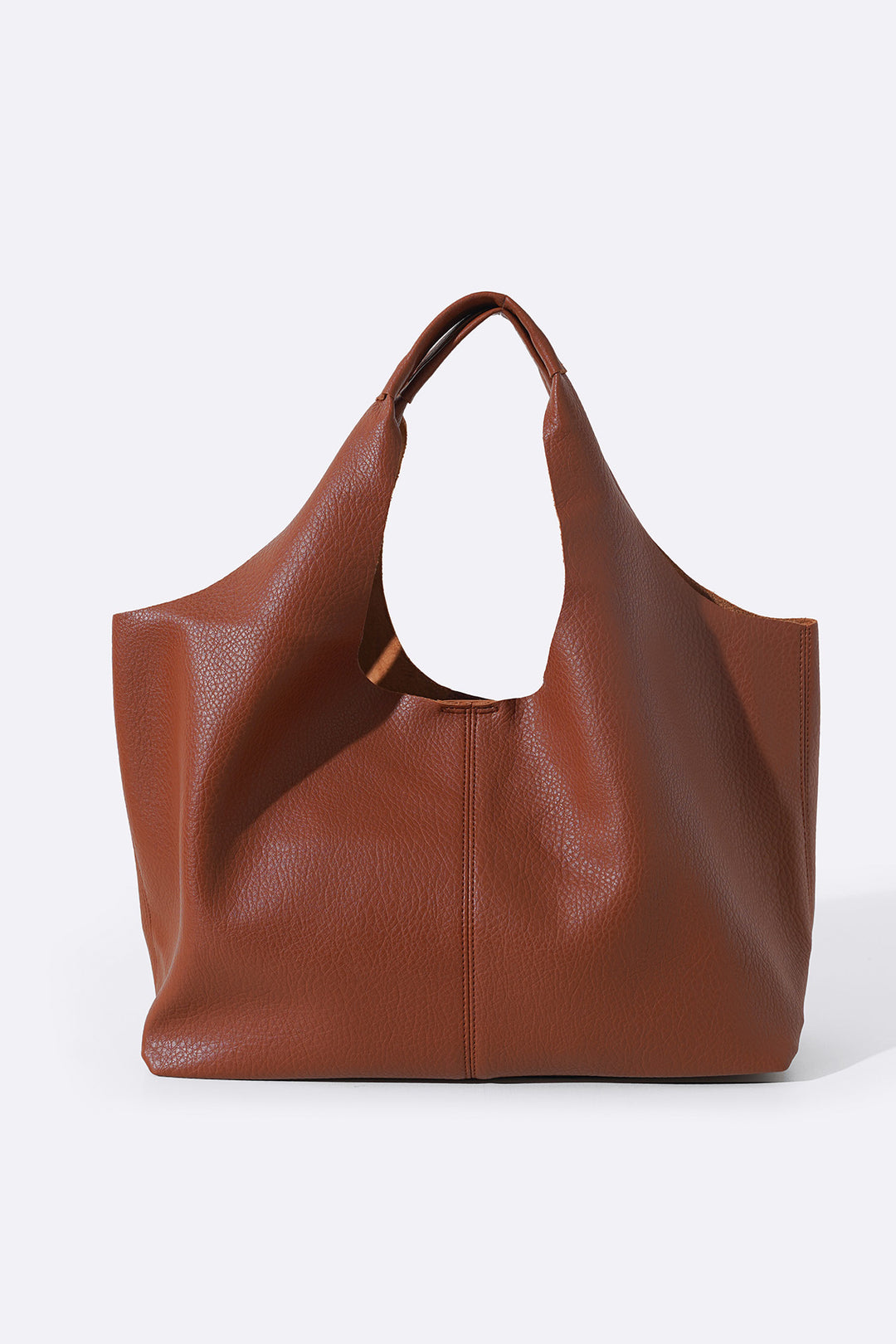 SLOUCHY FRAYED TOTE