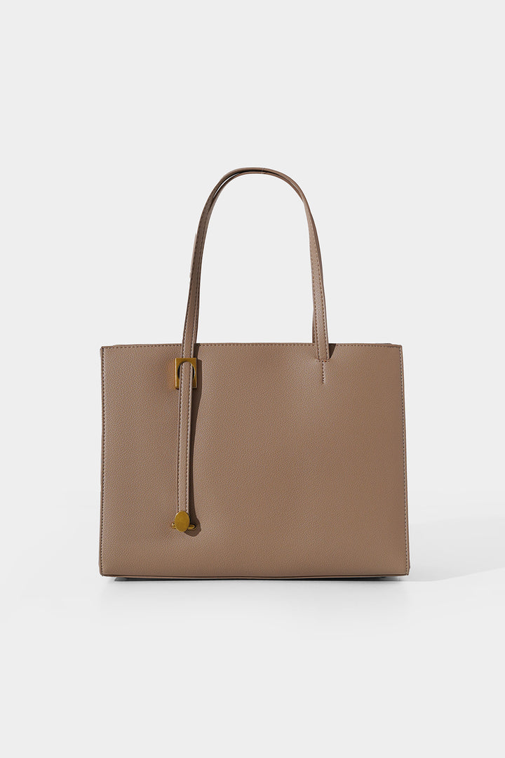 KHAKI BOARDROOM TOTE