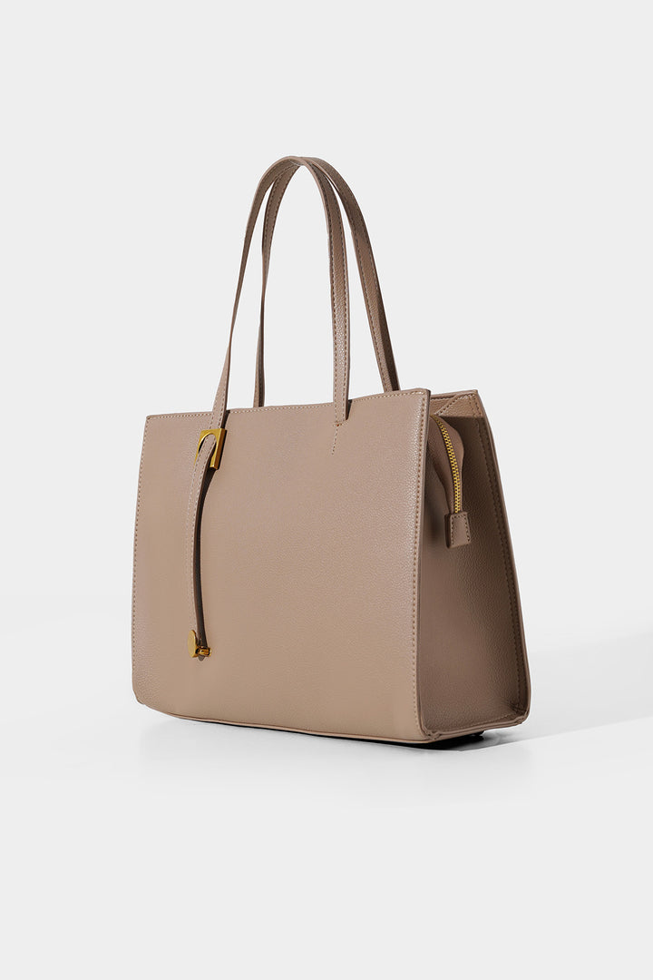 KHAKI BOARDROOM TOTE